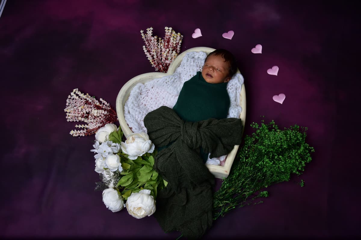 Newborn photoshoot in Thoothukudi