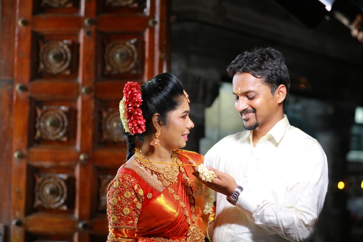 Post-wedding photography in Coimbatore