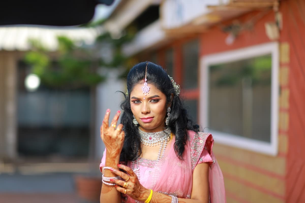 Post-wedding photography in Thanjavur